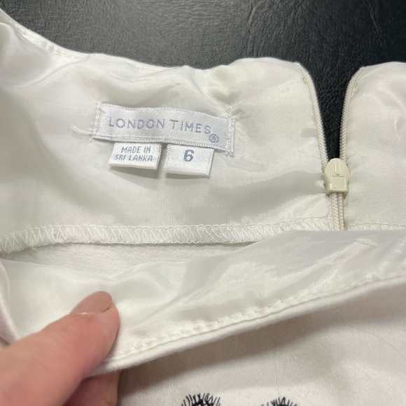 London Times sheath dress size 6 - Picture 7 of 8